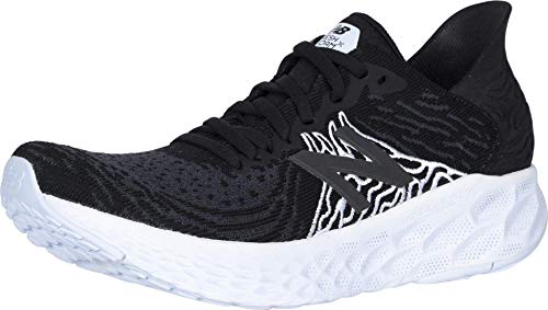 New Balance Women's Fresh Foam 1080 V10 Running Shoe, Black/Outerspace, 8