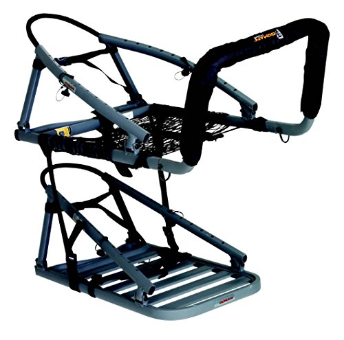 Ol'Man TREESTANDS Alumalite CTS Climbing Stand, Aluminum Construction with 21' Wide Net Seat