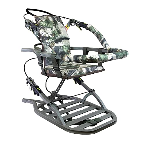 Summit Treestands Viper Pro SD Climbing Treestand, Mossy Oak Elements Terra