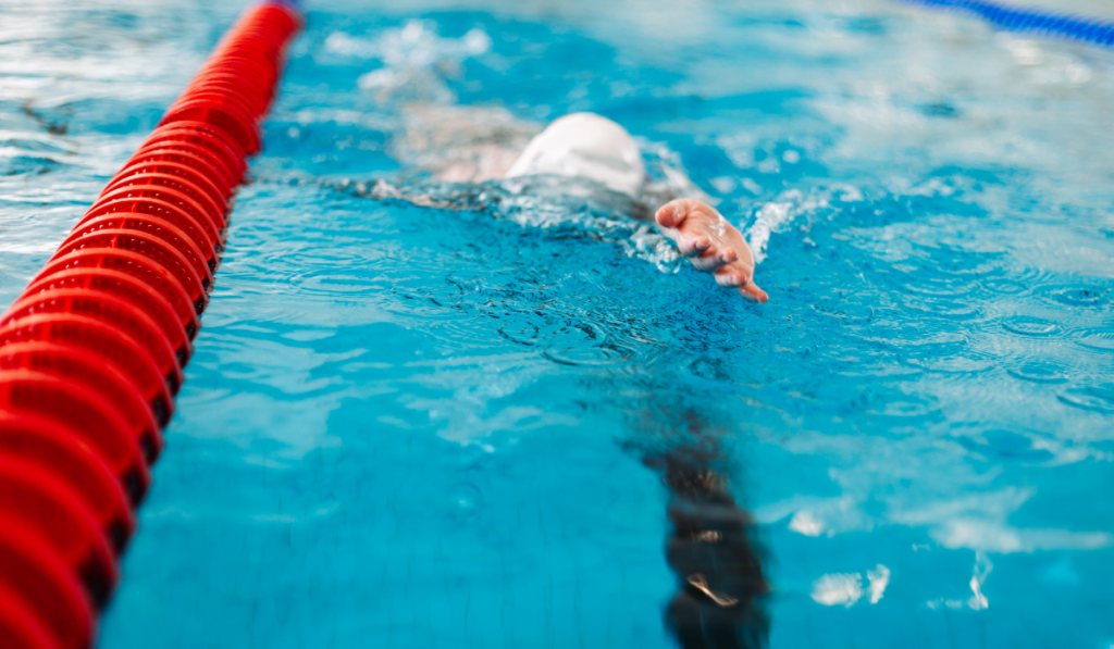 swimming competitions in the swimming pool